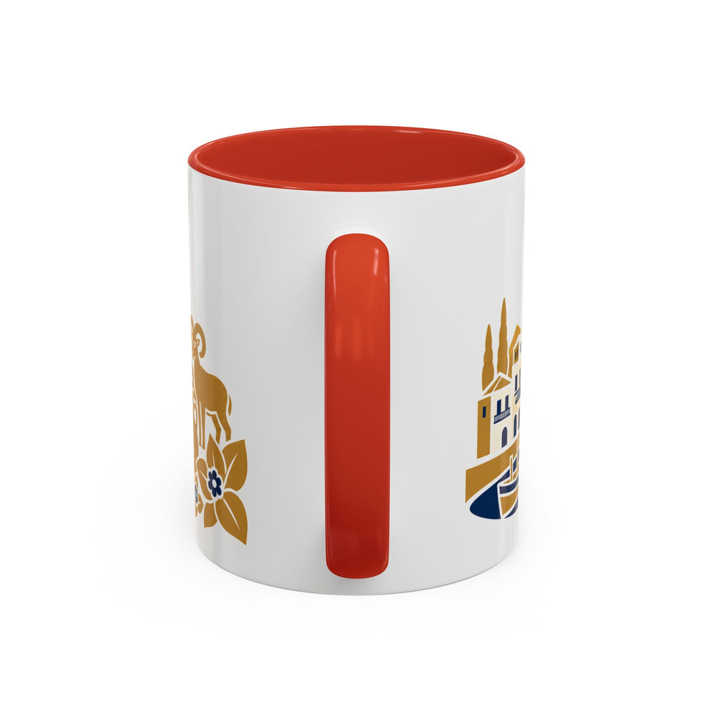 Cyprus Coffee Mug | Travel Souvenir Accent Mug | Country Gift Ceramic Cup 11oz 15oz