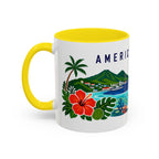 American Samoa Coffee Mug | Travel Souvenir Accent Mug | Country Gift Ceramic Cup 11oz 15oz