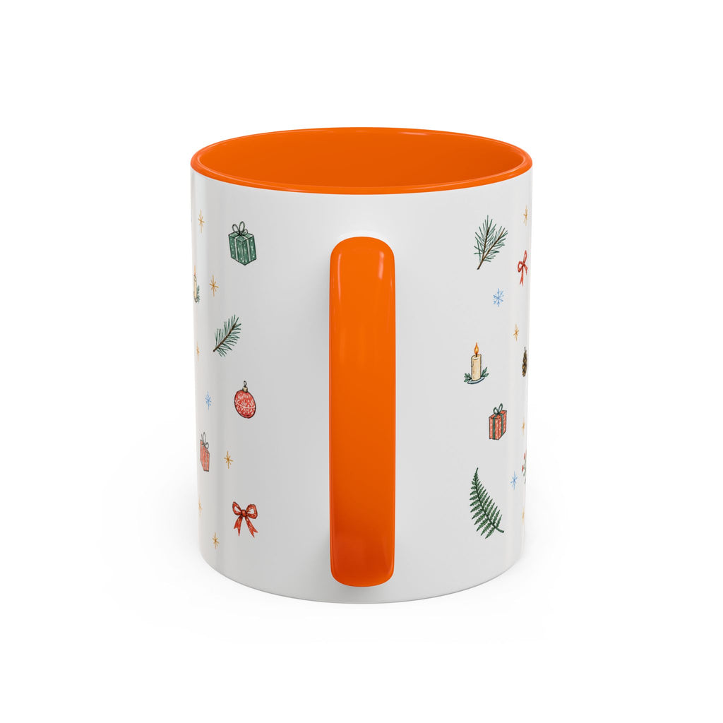 Olympic National Park Christmas Mug | Watercolor Travel Souvenir | Holiday Gift | Accent Ceramic Coffee Cup 11oz 15oz