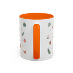 Olympic National Park Christmas Mug | Watercolor Travel Souvenir | Holiday Gift | Accent Ceramic Coffee Cup 11oz 15oz