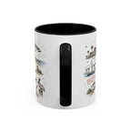 San Diego Coffee Mug | California Souvenir City Gift | Accent Color Ceramic 11oz 15oz