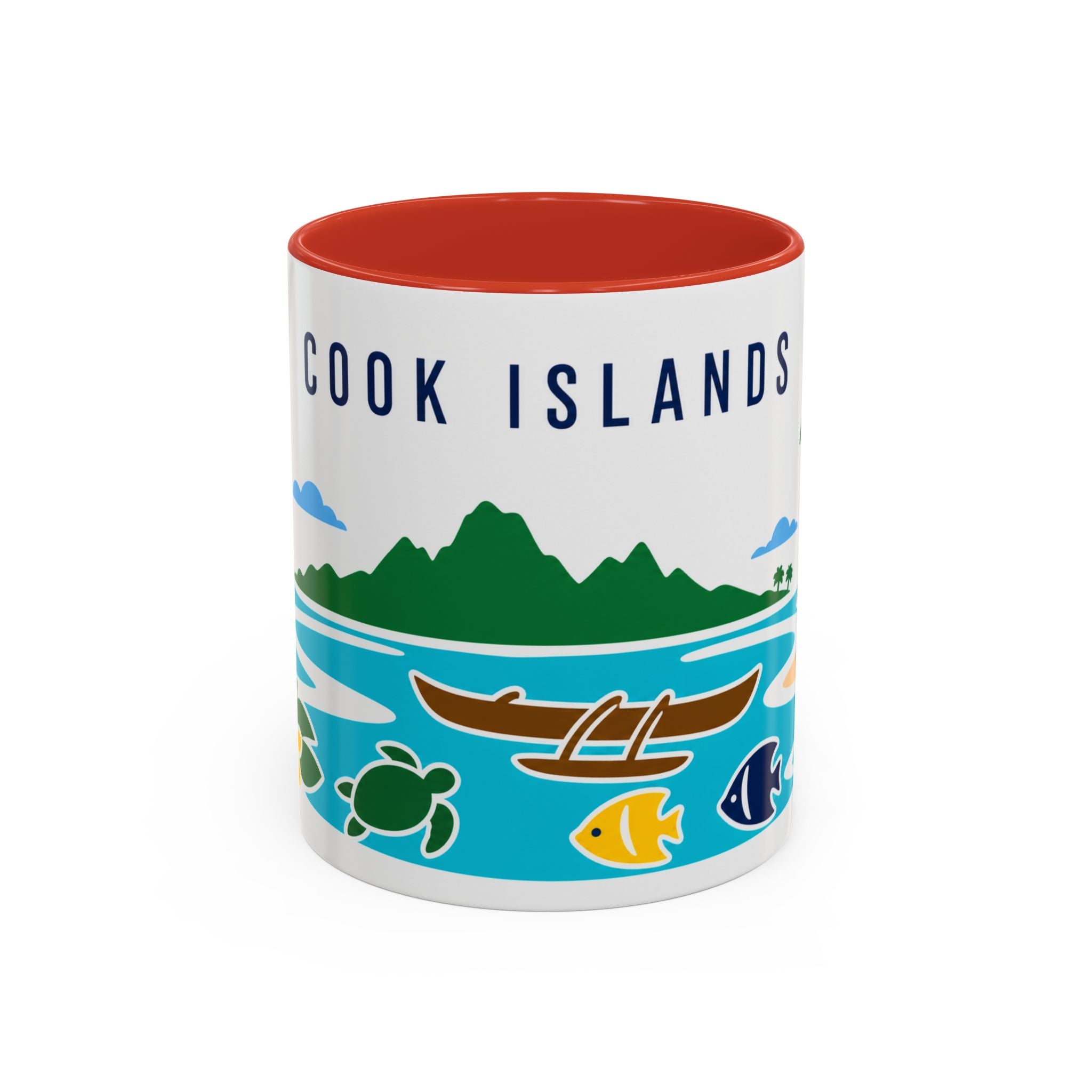 Cook Islands Coffee Mug | Travel Souvenir Accent Mug | Country Gift Ceramic Cup 11oz 15oz
