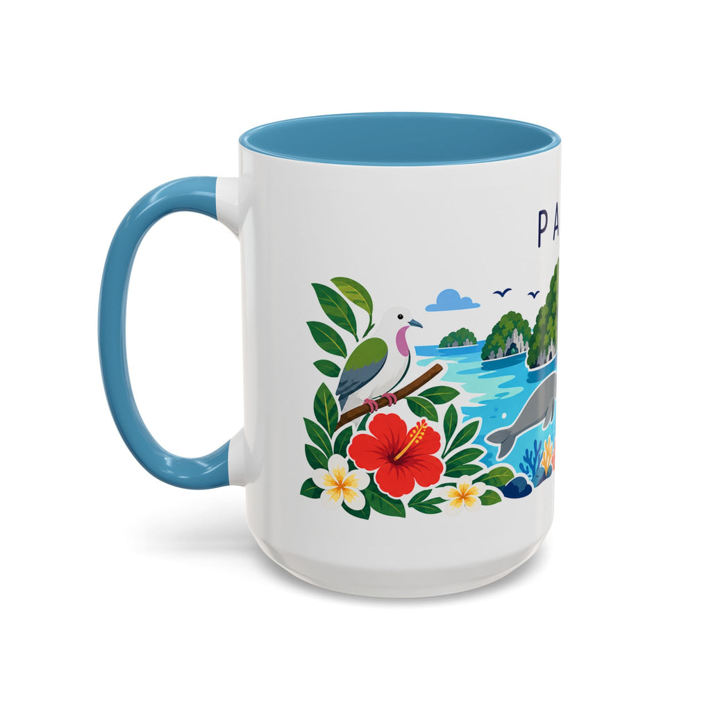 Palau Coffee Mug | Travel Souvenir Accent Mug | Country Gift Ceramic Cup 11oz 15oz