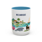 Mozambique Home Country Mug | Moving Away Gift | Long Distance Friendship | 11 oz 15 oz Accent Mug