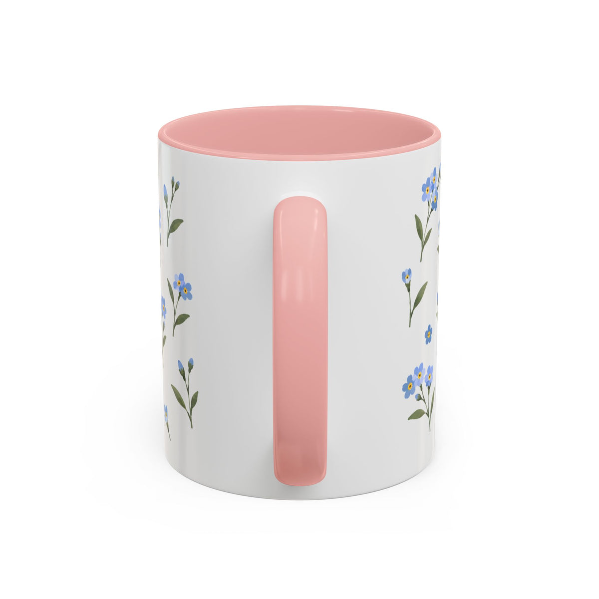 Alaska Forget-me-not Mug, State Flower Floral Coffee Cup, 11oz Botanical Gift