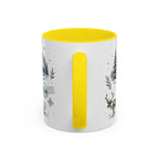 Lapland Coffee Mug | Travel Destination Souvenir Gift | Accent Color Ceramic 11oz 15oz