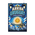 Uruguay World Cup Poster | Rally Fan Art Print | 2026 Soccer Wall Decor