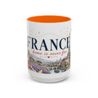 France Home Country Mug | Moving Away Gift | Long Distance Friendship | 11 oz 15 oz Accent Mug