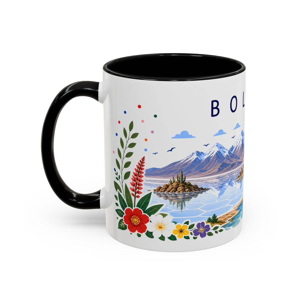 Bolivia Coffee Mug | Travel Souvenir Accent Mug | Place Gift Ceramic Cup 11oz 15oz