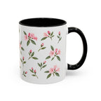 Washington Coast rhododendron Mug, State Flower Floral Coffee Cup, 11oz Botanical Gift
