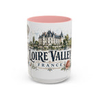 Loire Valley Mug, France Travel Souvenir, Bucket List Gift, Accent Ceramic Coffee Mug 11oz 15oz