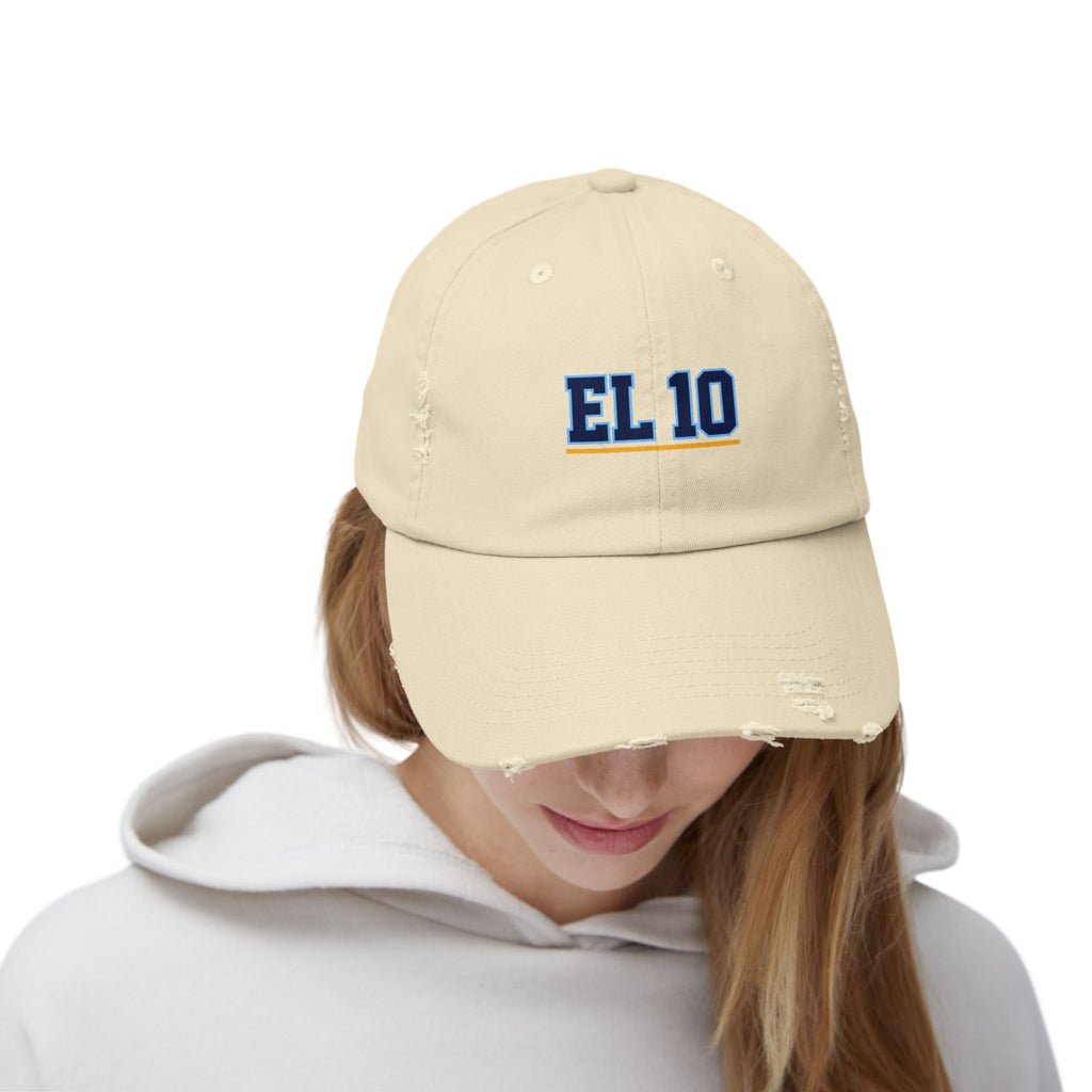 Minimal El 10 Soccer Hat | Argentina Fan Cap | El 10 Soccer Supporter Cap