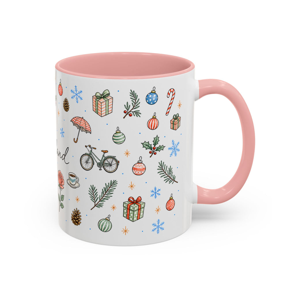 Portland Christmas Watercolor Mug | City Souvenir Coffee Cup (11oz 15oz)