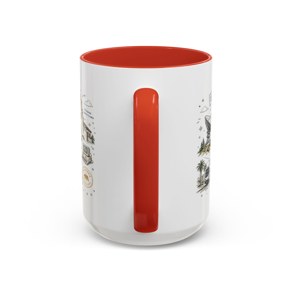 San Jose Coffee Mug | California Souvenir City Gift | Accent Color Ceramic 11oz 15oz