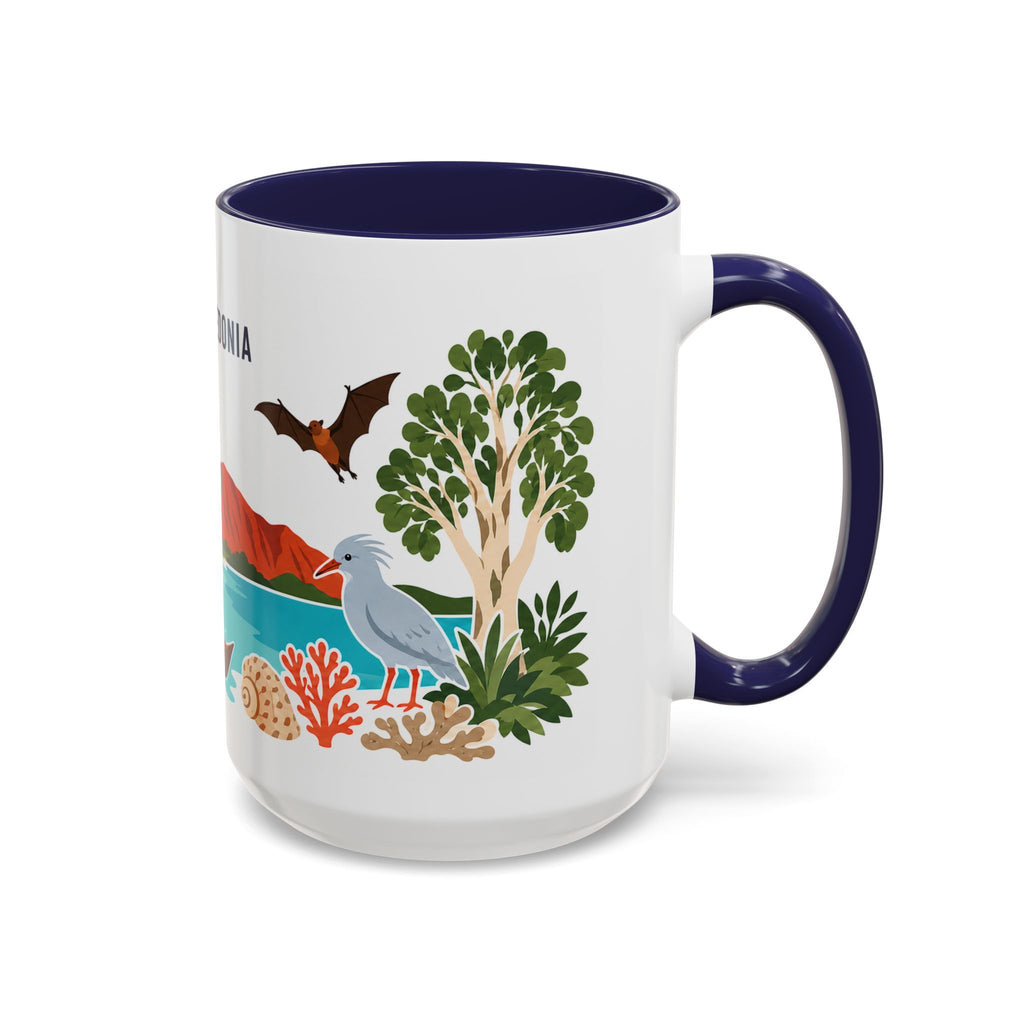New Caledonia Coffee Mug | Travel Souvenir Accent Mug | Country Gift Ceramic Cup 11oz 15oz