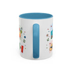 Cancun Coffee Mug | Postage Stamp Collage Mug | Travel Souvenir Accent Cup 11oz 15oz