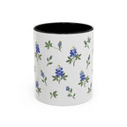 Texas Bluebonnet Mug, State Flower Floral Coffee Cup, 11oz Botanical Gift