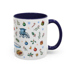 San Diego Christmas Mug | Watercolor City Souvenir, Holiday Travel Gift (11oz/15oz)