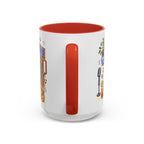 Nashville Illustrated Travel Mug | City Souvenir Accent Coffee Mug | 11oz 15oz Ceramic Cup