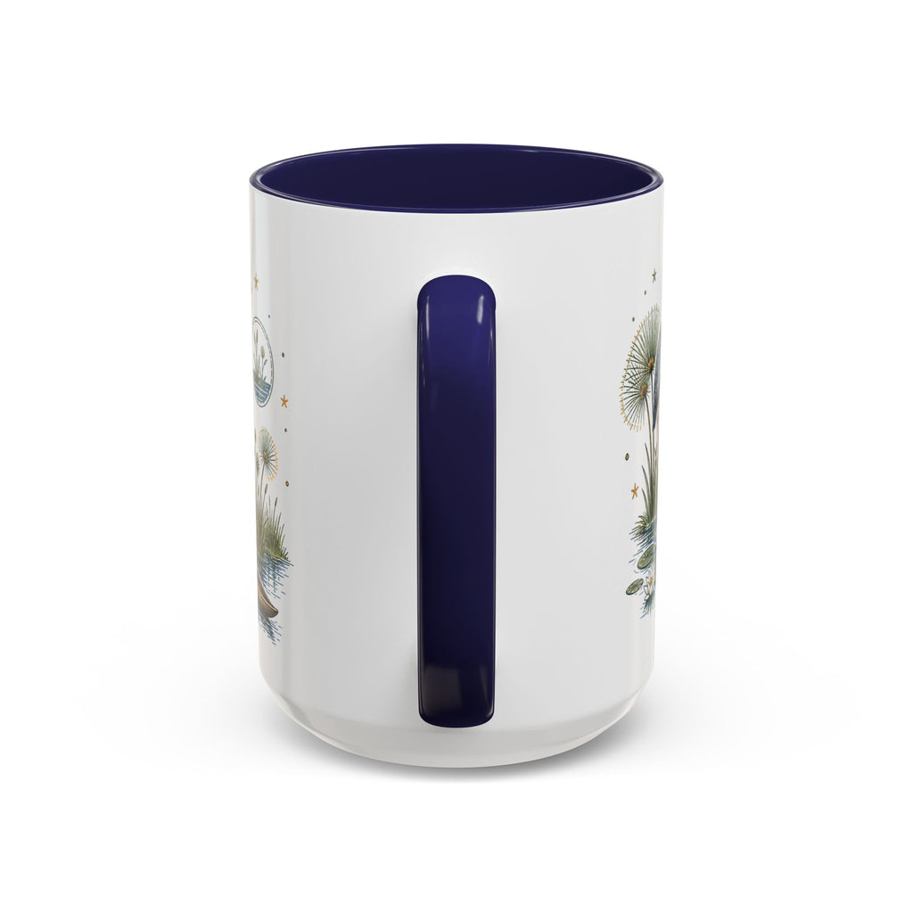 Okavango Delta Coffee Mug | Travel Destination Souvenir Gift | Accent Color Ceramic 11oz 15oz