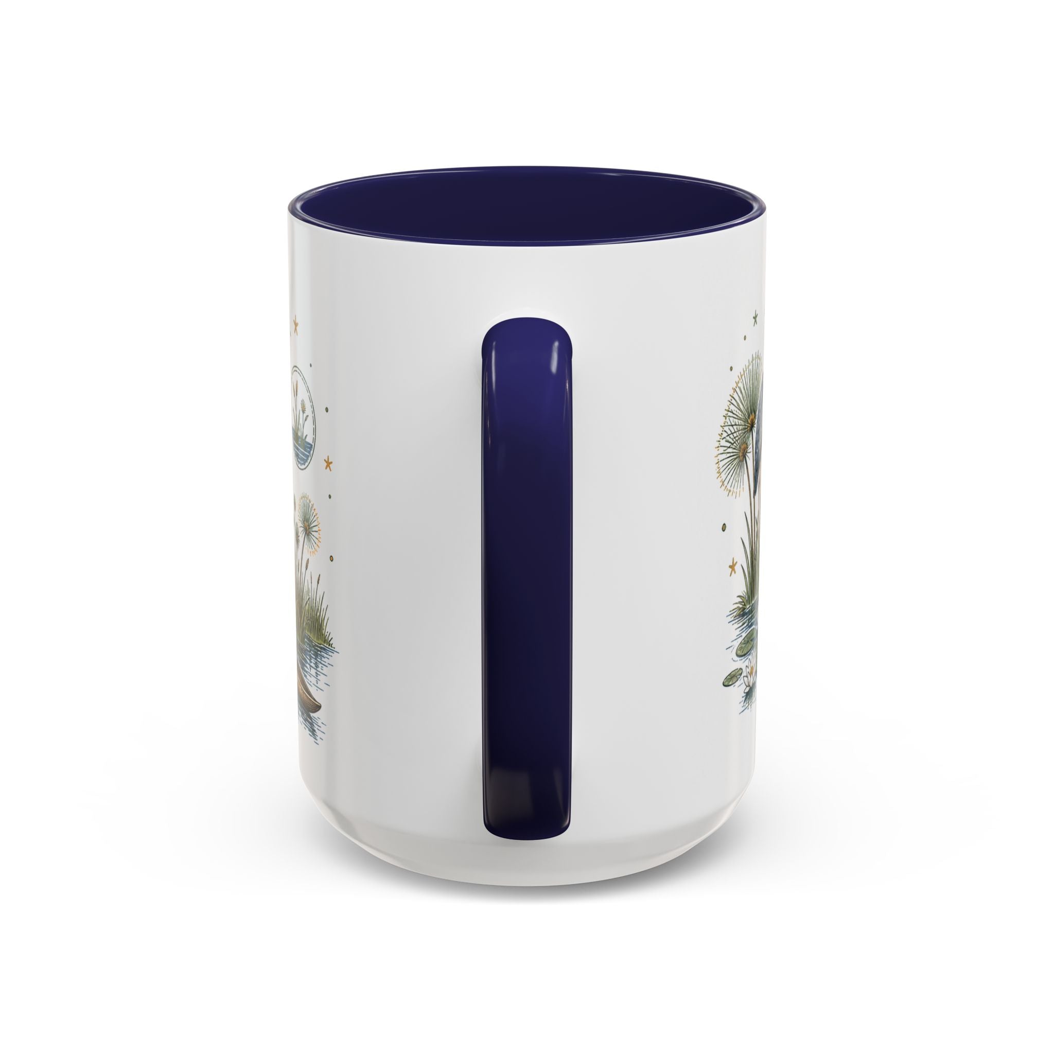 Okavango Delta Coffee Mug | Travel Destination Souvenir Gift | Accent Color Ceramic 11oz 15oz
