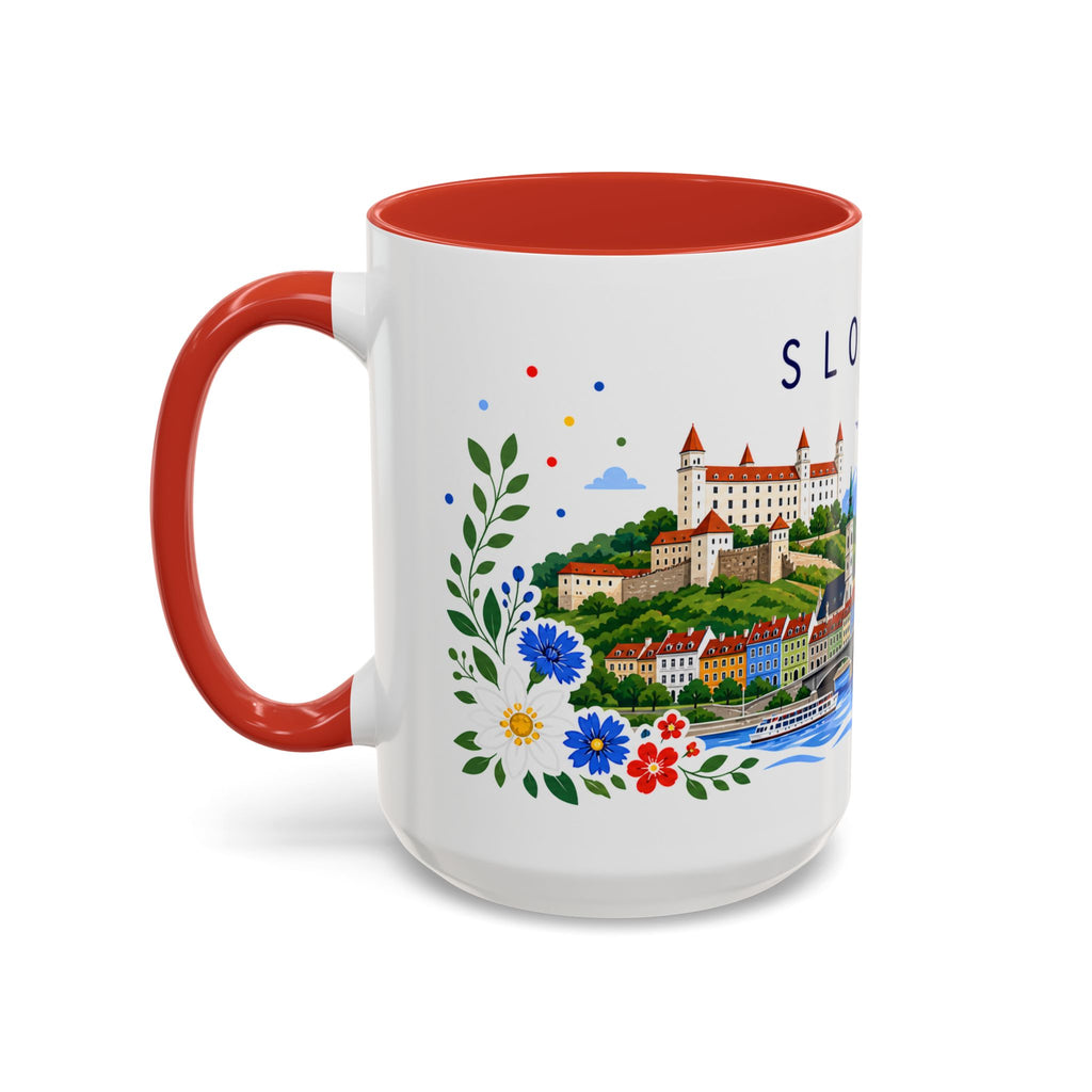 Slovakia Coffee Mug | Travel Souvenir Accent Mug | Place Gift Ceramic Cup 11oz 15oz