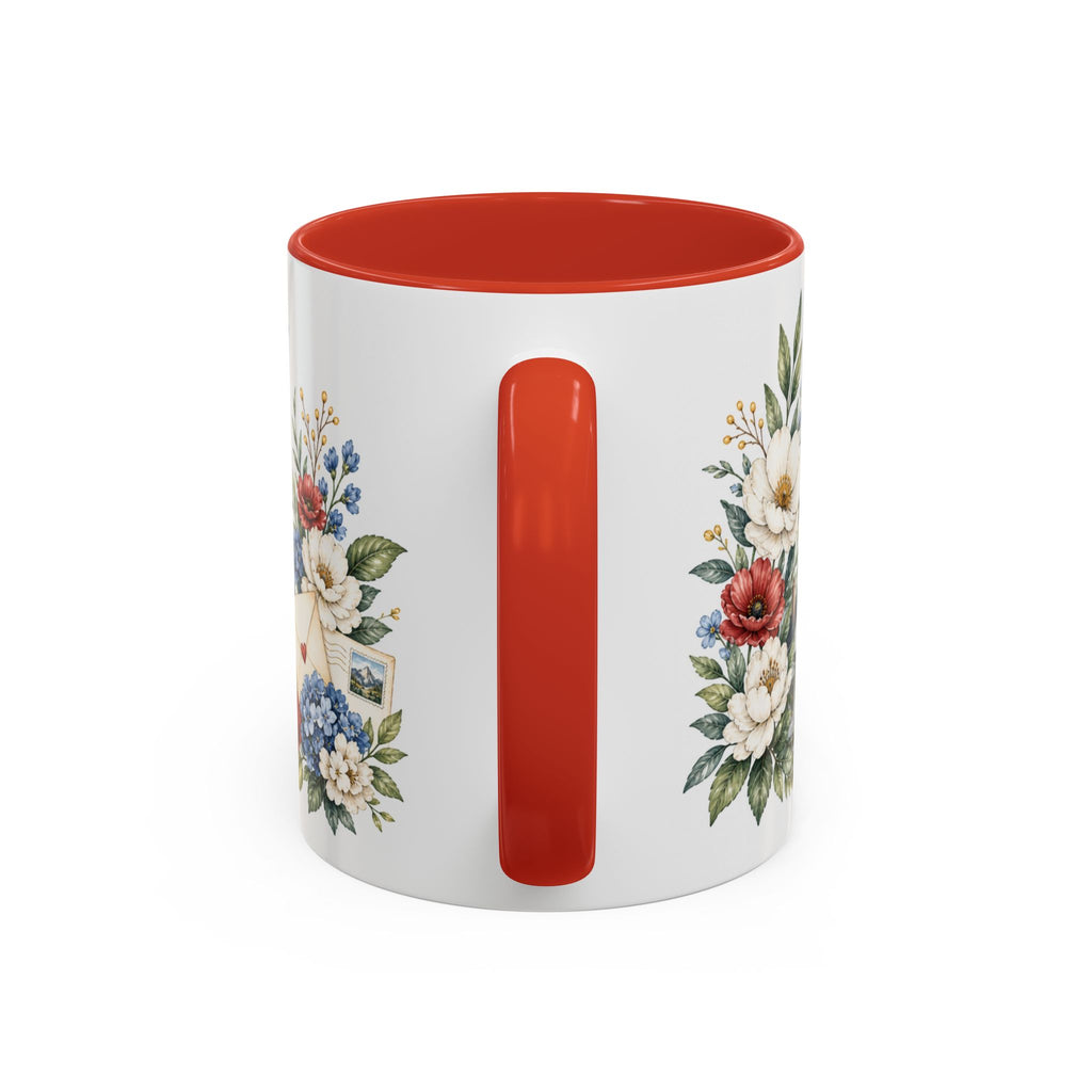USA Home Country Mug | Moving Away Gift | Long Distance Friendship | 11 oz 15 oz Accent Mug