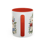 USA Home Country Mug | Moving Away Gift | Long Distance Friendship | 11 oz 15 oz Accent Mug