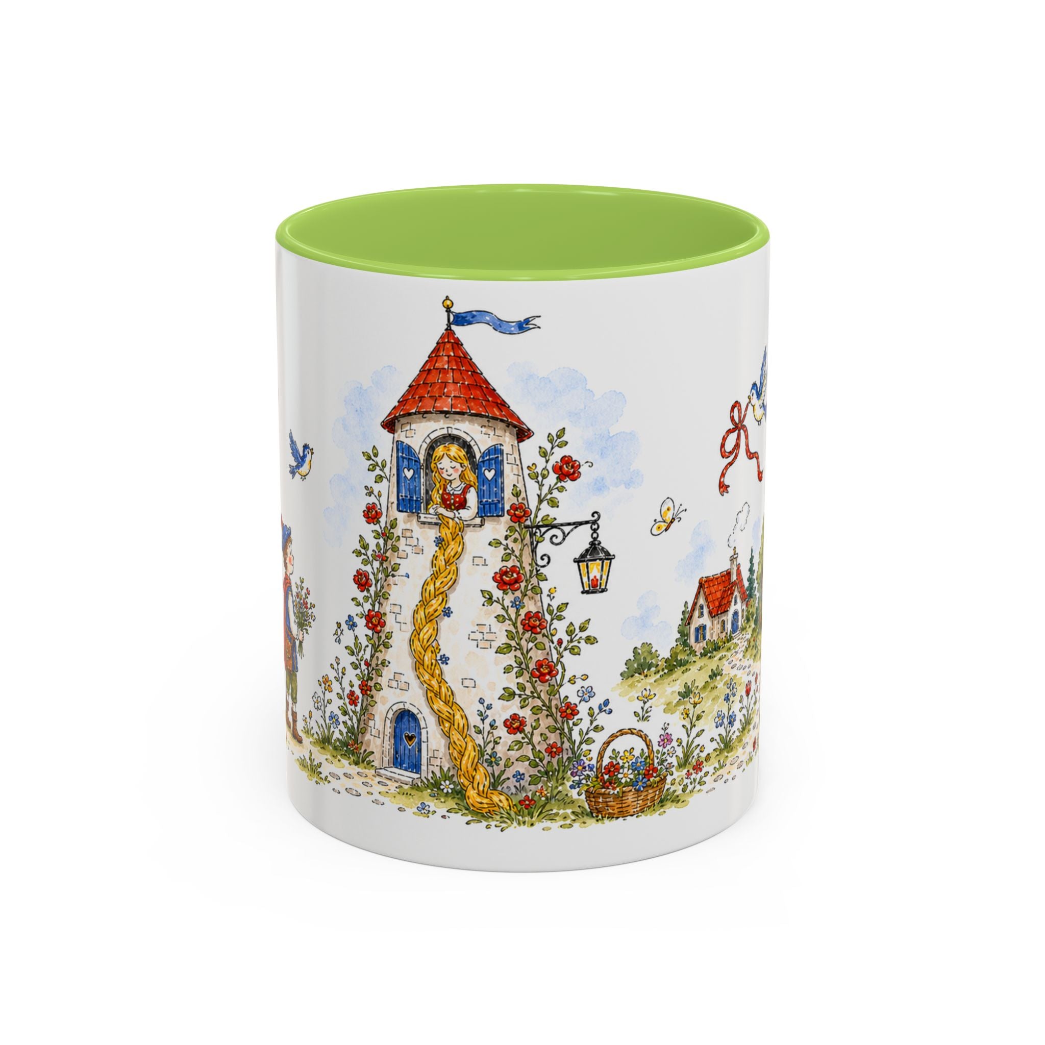 Rapunzel Mug | Tower Storybook Fairy Tale Accent Coffee Mug | EveryLegend