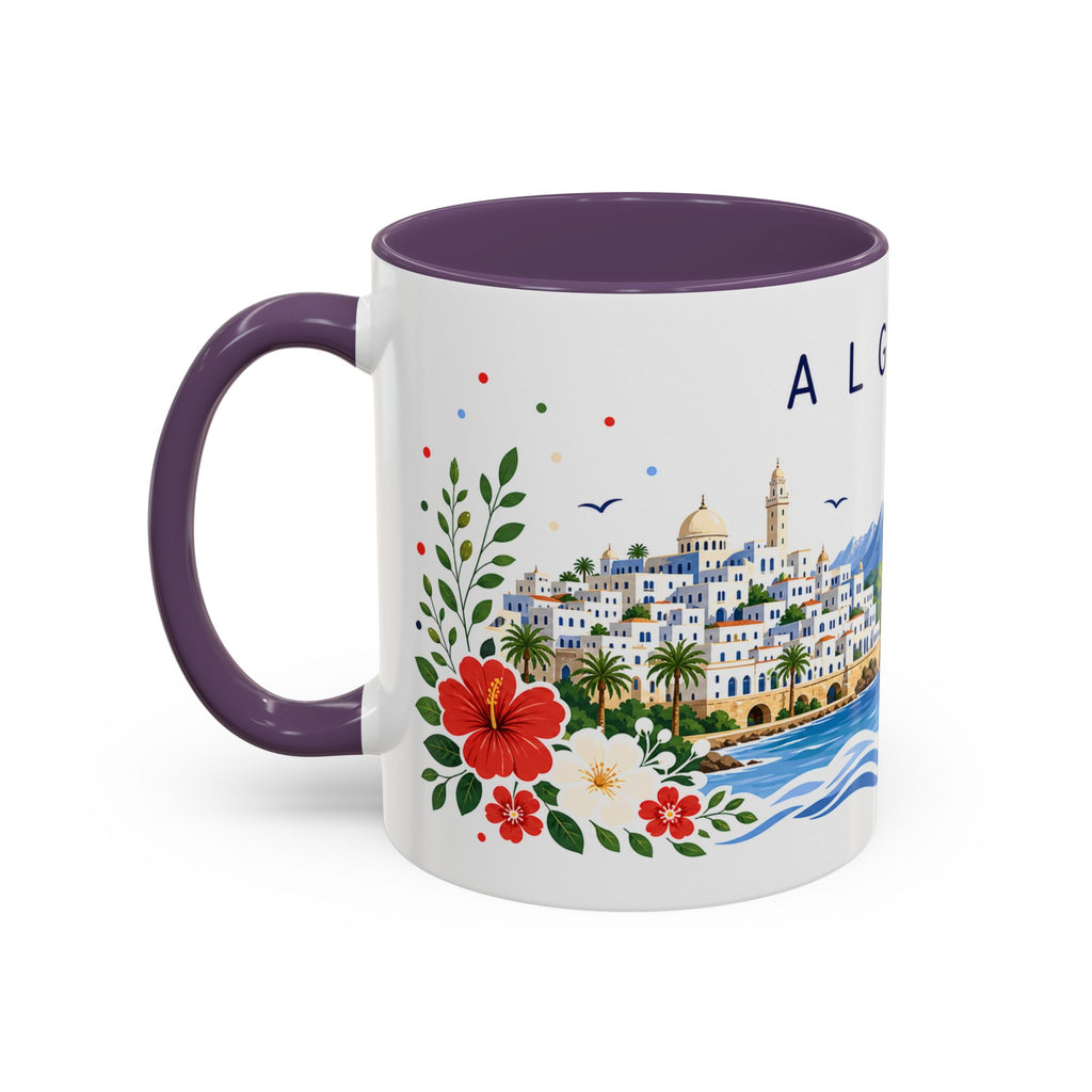 Algeria Coffee Mug | Travel Souvenir Accent Mug | Place Gift Ceramic Cup 11oz 15oz