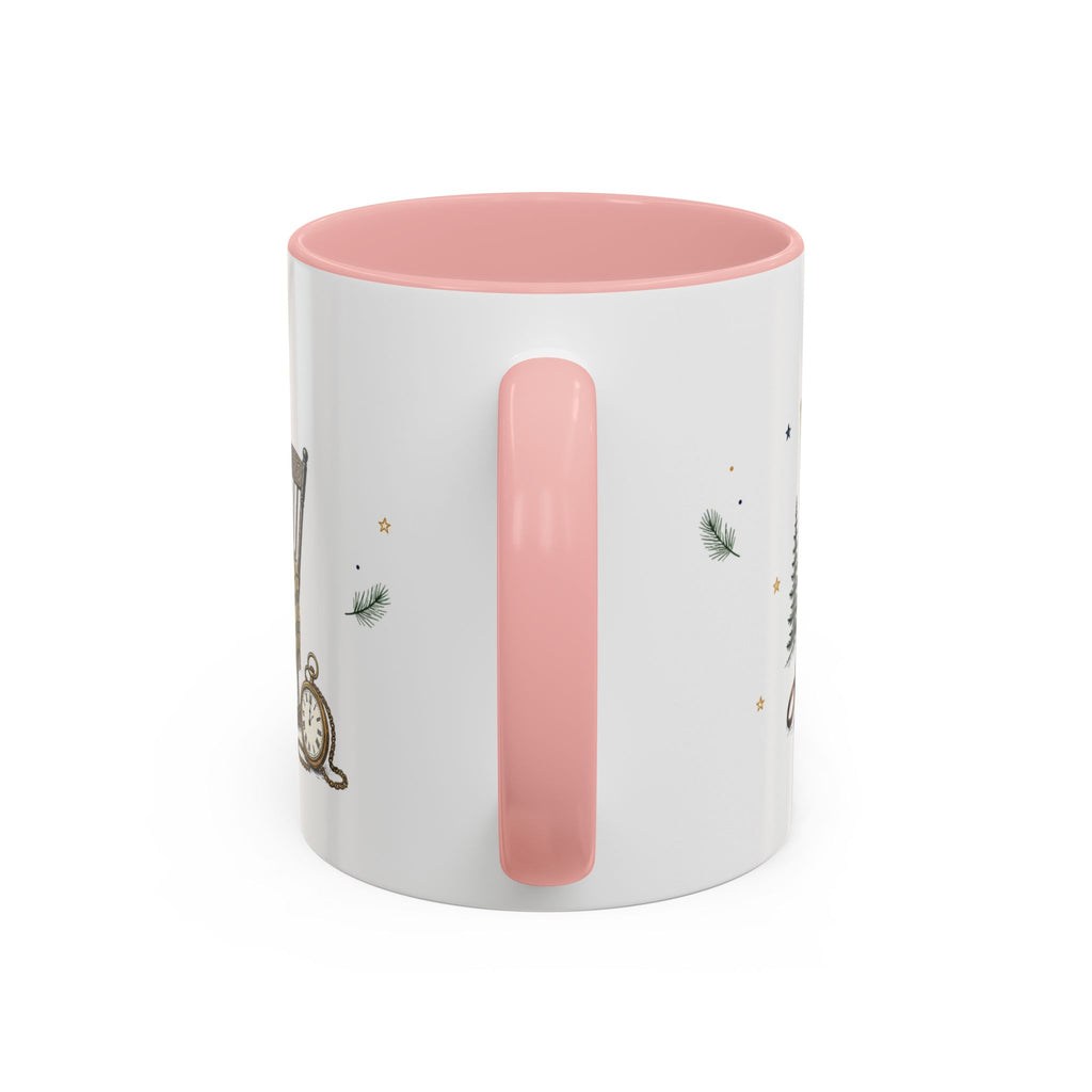 Grandpa's Stories Are The Best Coffee Mug | Gift From Grandkids | Accent Color Ceramic 11oz 15oz