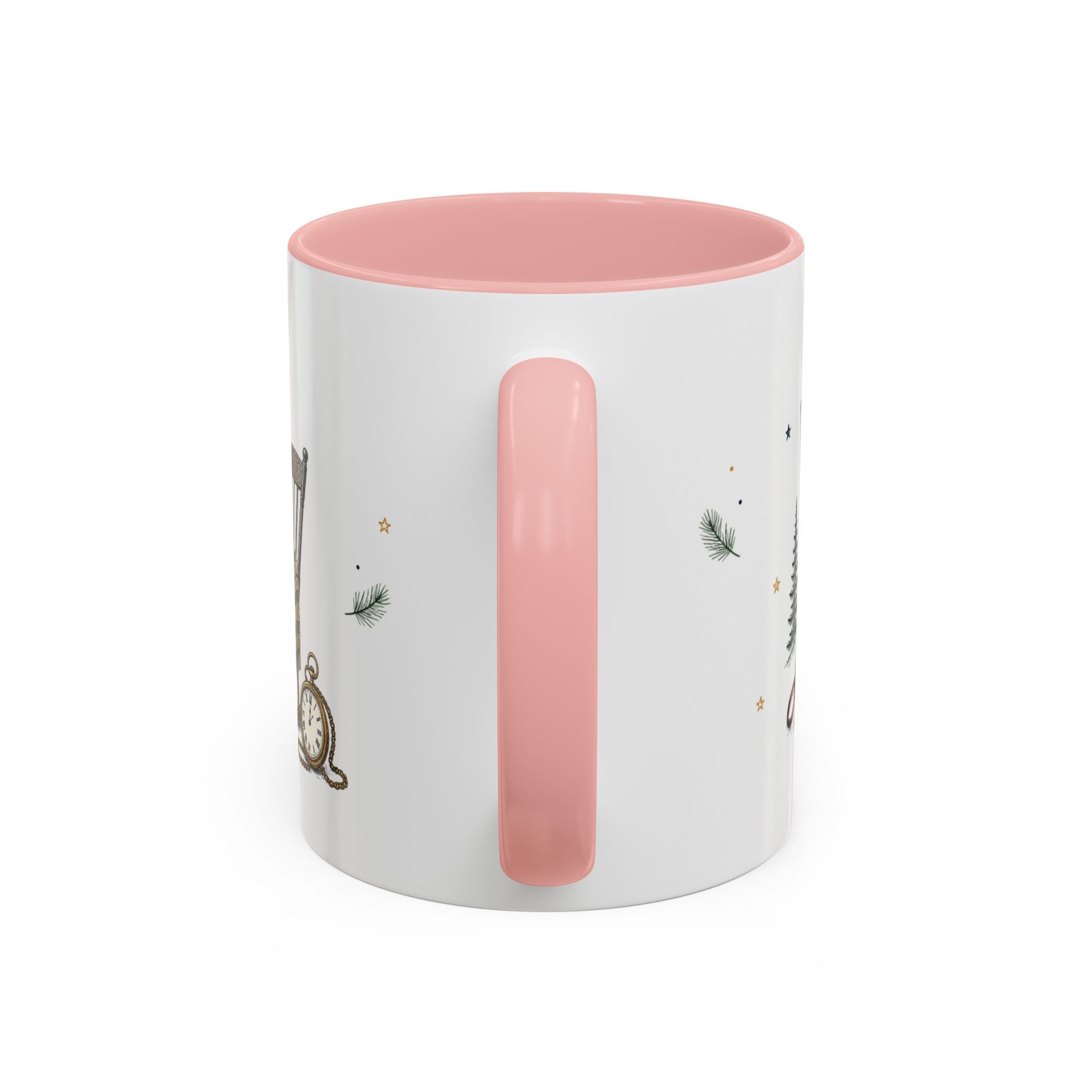 Grandpa's Stories Are The Best Coffee Mug | Gift From Grandkids | Accent Color Ceramic 11oz 15oz