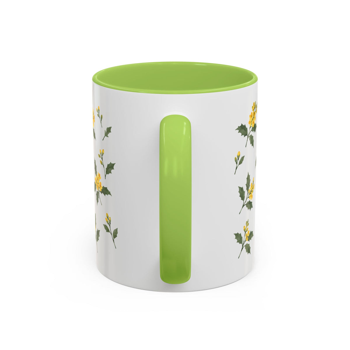 Oregon Oregon Grape Mug, State Flower Floral Coffee Cup, 11oz Botanical Gift