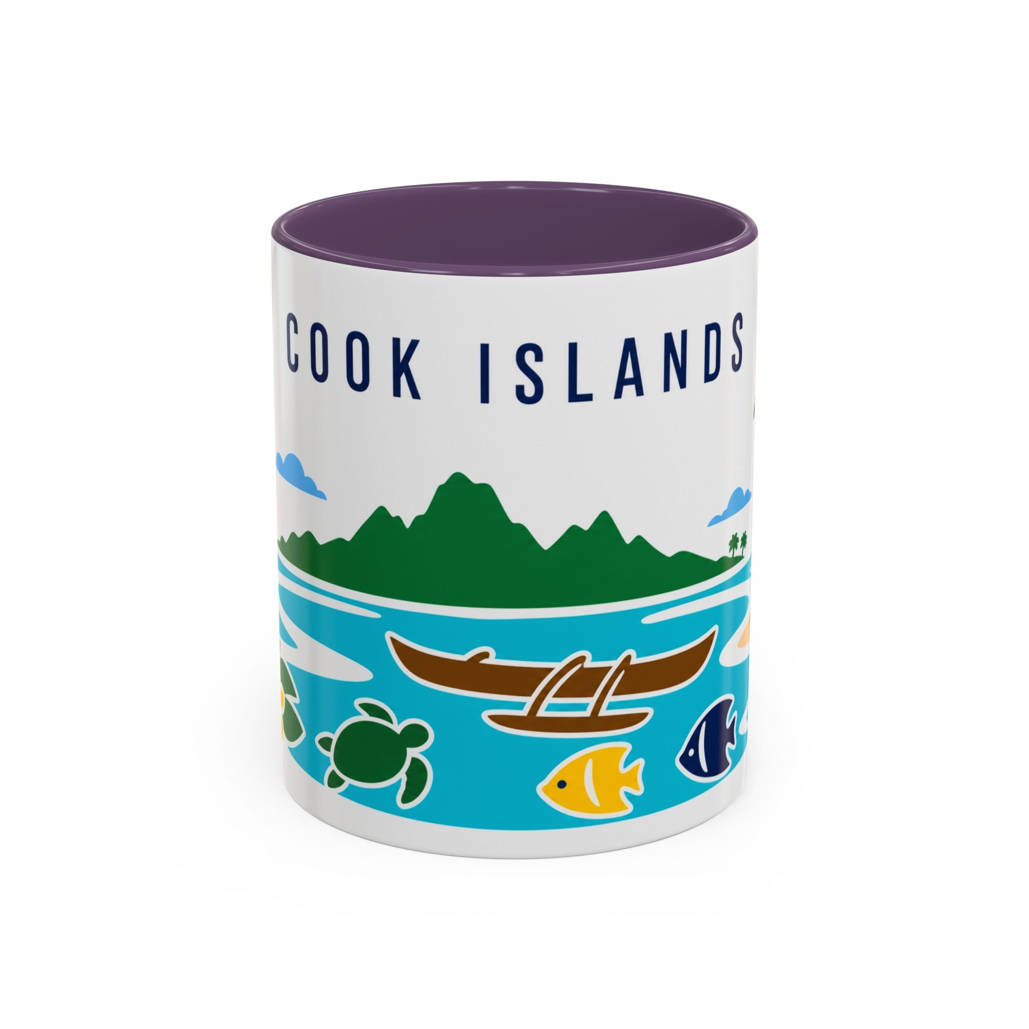 Cook Islands Coffee Mug | Travel Souvenir Accent Mug | Country Gift Ceramic Cup 11oz 15oz