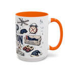 Nap Champion Coffee Mug | Father's Day Gift for Dad | Accent Color Ceramic 11oz 15oz