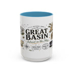 Great Basin National Park Coffee Mug | Nevada Desert Stargazing Hiking Gift | Accent Color Ceramic 11oz 15oz
