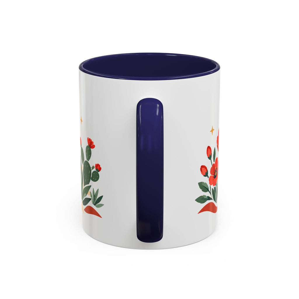 Scorpio Zodiac Coffee Mug | Scorpion and Desert Design | Astrology Birthday Gift | 11 oz 15 oz Ceramic Accent Mug