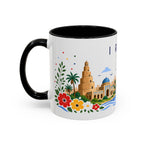 Iraq Coffee Mug | Travel Souvenir Accent Mug | Place Gift Ceramic Cup 11oz 15oz