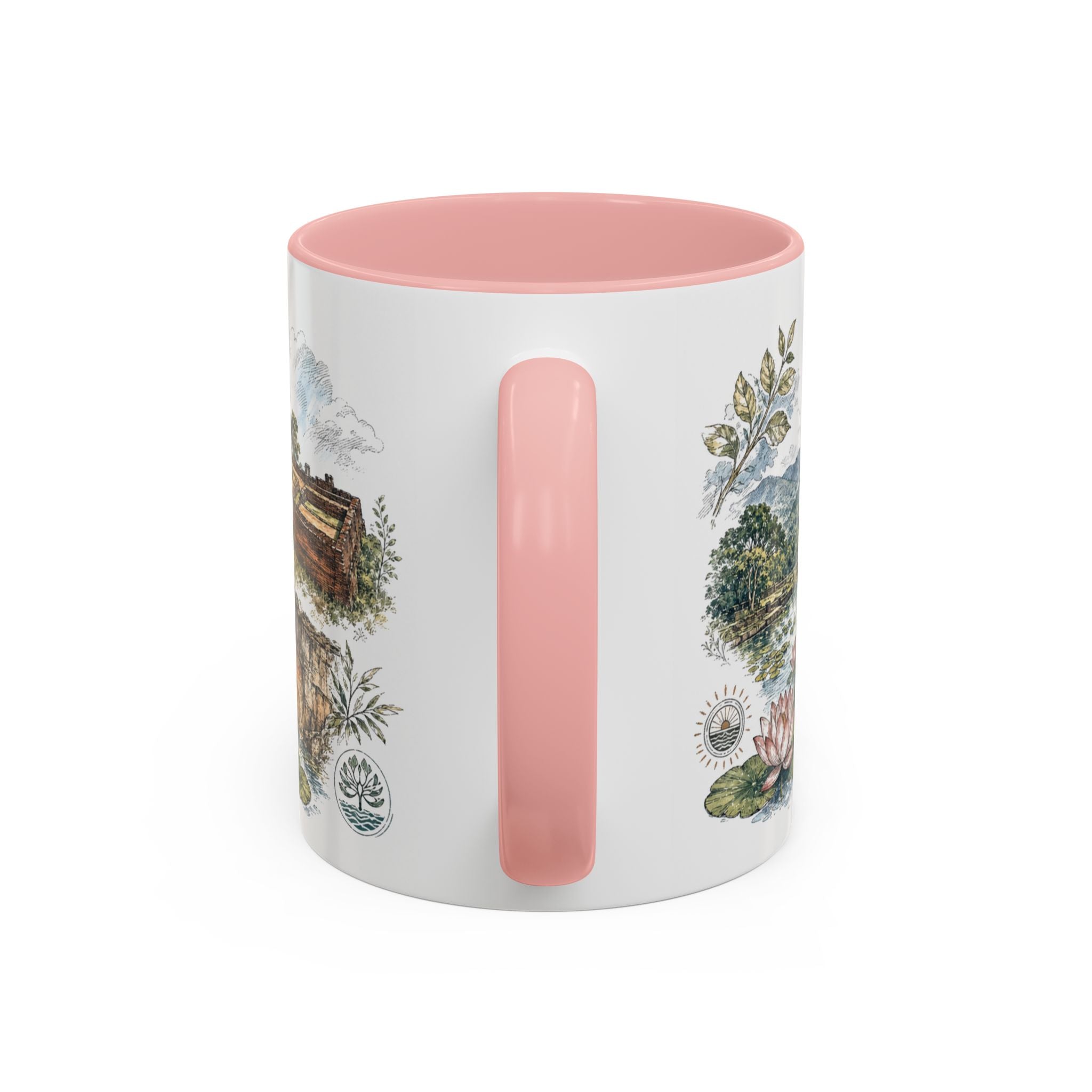 Sigiriya Mug, Sri Lanka Travel Souvenir, Bucket List Gift, Accent Ceramic Coffee Mug 11oz 15oz