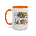 Carlsbad Caverns National Park Coffee Mug | New Mexico Cave Exploration Bat Gift | Accent Color Ceramic 11oz 15oz