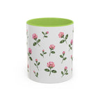 Vermont Red Clover Mug, State Flower Floral Coffee Cup, 11oz Botanical Gift