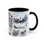 Great White North Coffee Mug | Canadian Pride Gift | Accent Color Ceramic 11oz 15oz