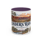 Flinders Ranges Mug, Australia Travel Souvenir, Bucket List Gift, Accent Ceramic Coffee Mug 11oz 15oz