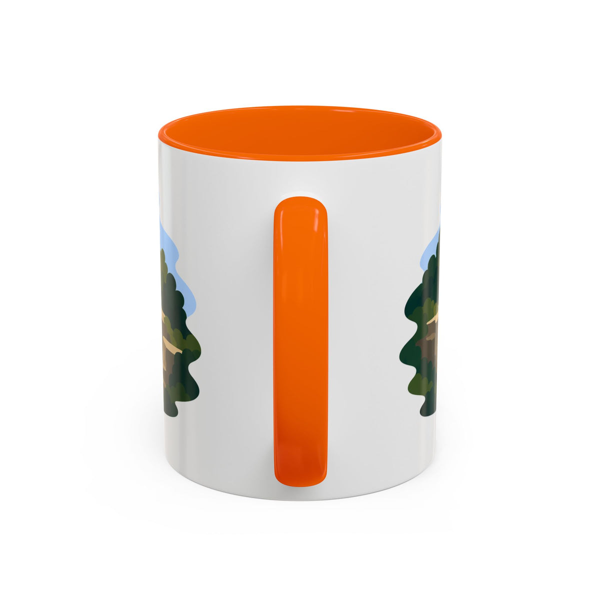 Mammoth Cave National Park Coffee Mug | Solid Color Block Park Souvenir | 11oz 15oz Accent Mug
