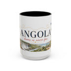 Angola Home Country Mug | Moving Away Gift | Long Distance Friendship | 11 oz 15 oz Accent Mug