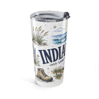 Indiana Dunes National Park 20oz Tumbler | Indiana Lake Michigan Beach Gift | Insulated Stainless Steel Travel Cup