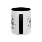 Bali Coffee Mug | Indonesia Souvenir Travel Gift | Accent Color Ceramic 11oz 15oz