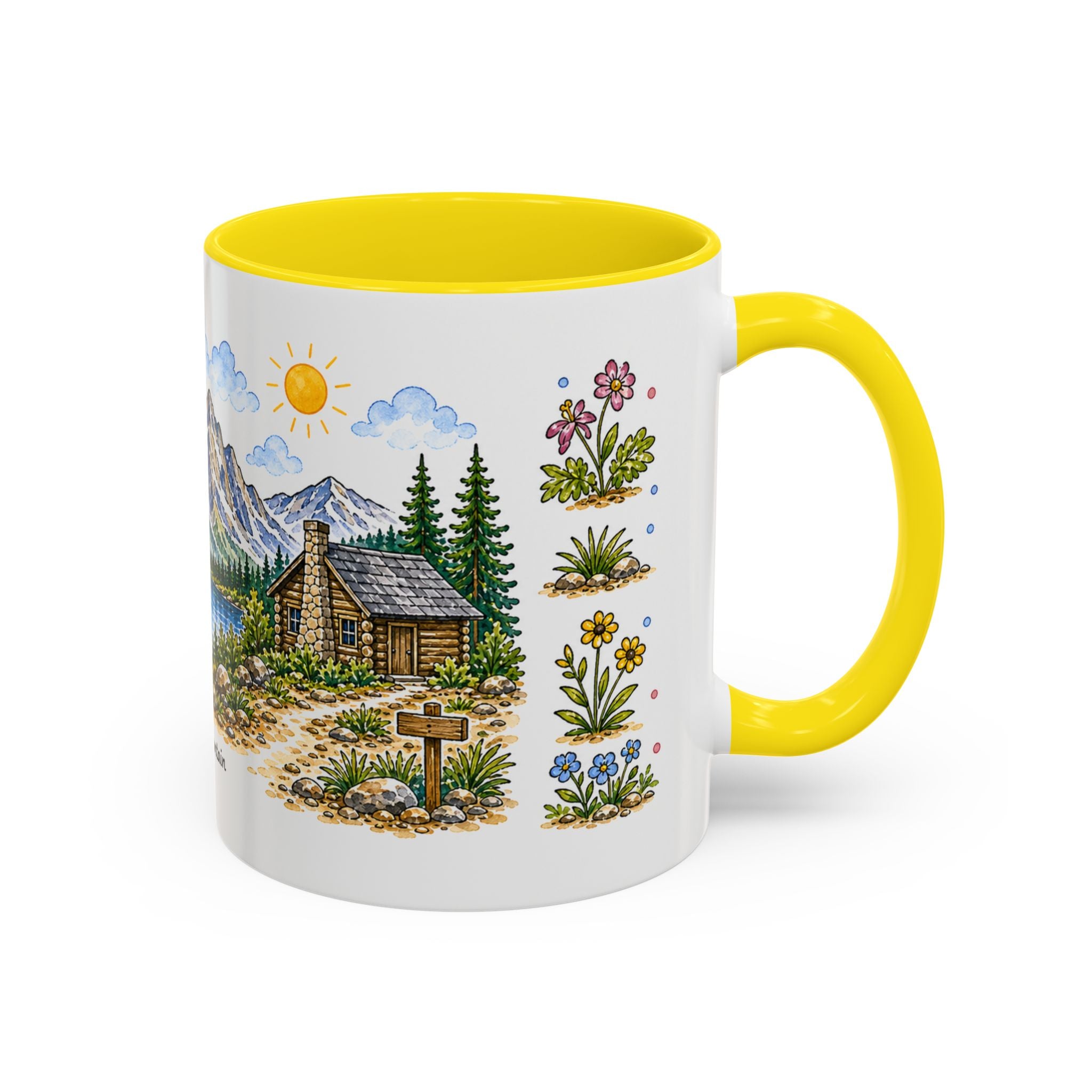 Rocky Mountain National Park Mug | US Travel Souvenir Accent Coffee Mug | 11oz 15oz Ceramic Cup