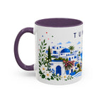 Tunisia Coffee Mug | Travel Souvenir Accent Mug | Place Gift Ceramic Cup 11oz 15oz