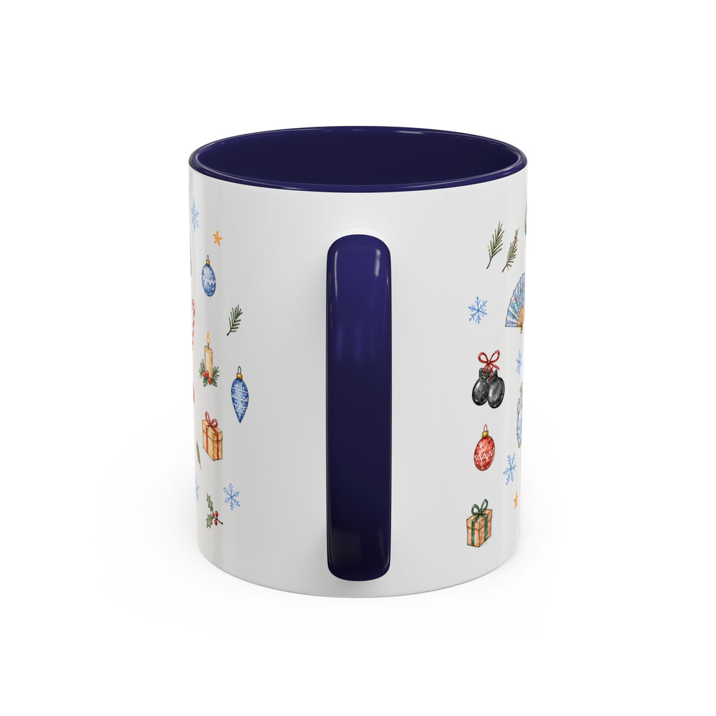 Madrid Christmas Mug | Watercolor City Souvenir, Travel Memories, Ceramic Coffee Cup